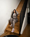 Grey " Born 2 Win" Sweatsuit